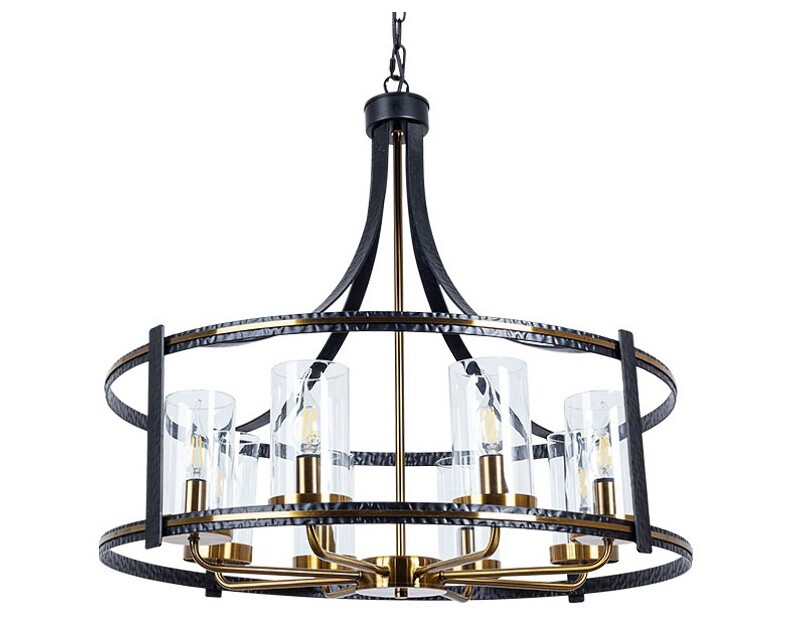 Подвесная люстра Arte Lamp Avior A7011SP-8BK