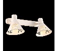 Спот Arte Lamp Cono A5218AP-2WG