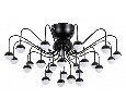 Потолочная люстра Arte Lamp Dexter A3619PL-24BK