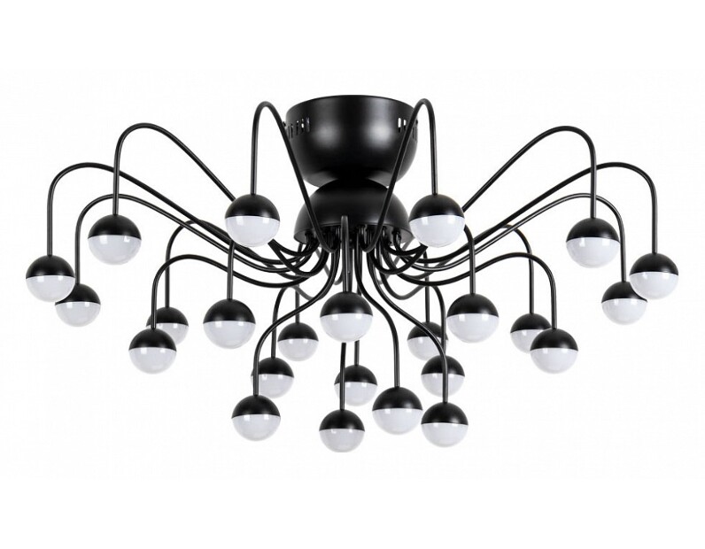Потолочная люстра Arte Lamp Dexter A3619PL-24BK