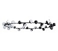 Подвесная люстра Arte Lamp Dexter A3619SP-30BK