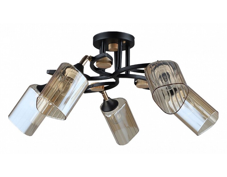 Люстра на штанге Arte Lamp Glamore A5076PL-5BK