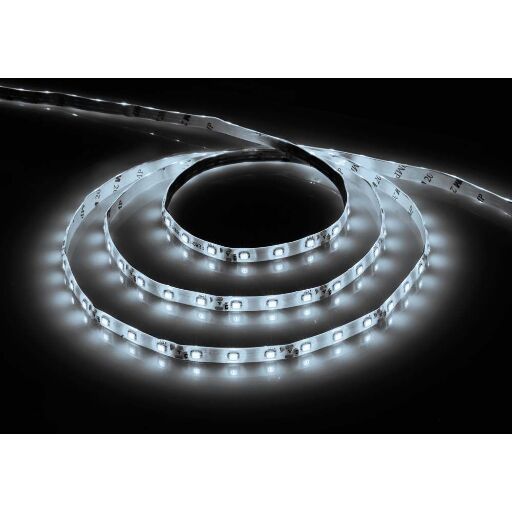 Cветодиодная LED лента Feron LS603, готовый комплект 5м 60SMD(3528)/м 4.8Вт/м IP20 12V холодный белый 27696