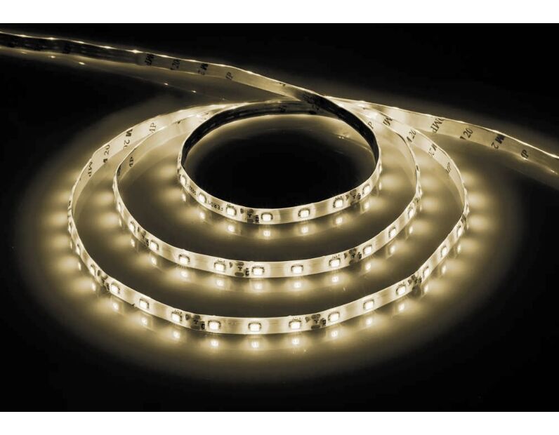 Cветодиодная LED лента Feron LS604, готовый комплект 3м 60SMD(3528)/м 4.8Вт/м IP65 12V теплый белый 27716