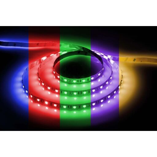 Cветодиодная LED лента Feron LS606, готовый комплект 3м 30SMD(5050)/м 7.2Вт/м IP20 12V RGB 27719