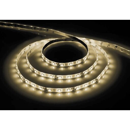 Cветодиодная LED лента Feron LS603, 60SMD(3528)/м 4.8Вт/м  1м IP20 12V белый теплый 27745