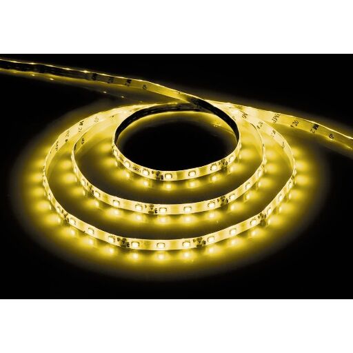 Cветодиодная LED лента Feron LS604, 60SMD(3528)/м 4.8Вт/м  1м IP65 12V желтый 27748