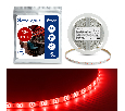 Cветодиодная LED лента Feron LS604, 60SMD(2835)/м 4.8Вт/м  5м IP65 12V красный 27676