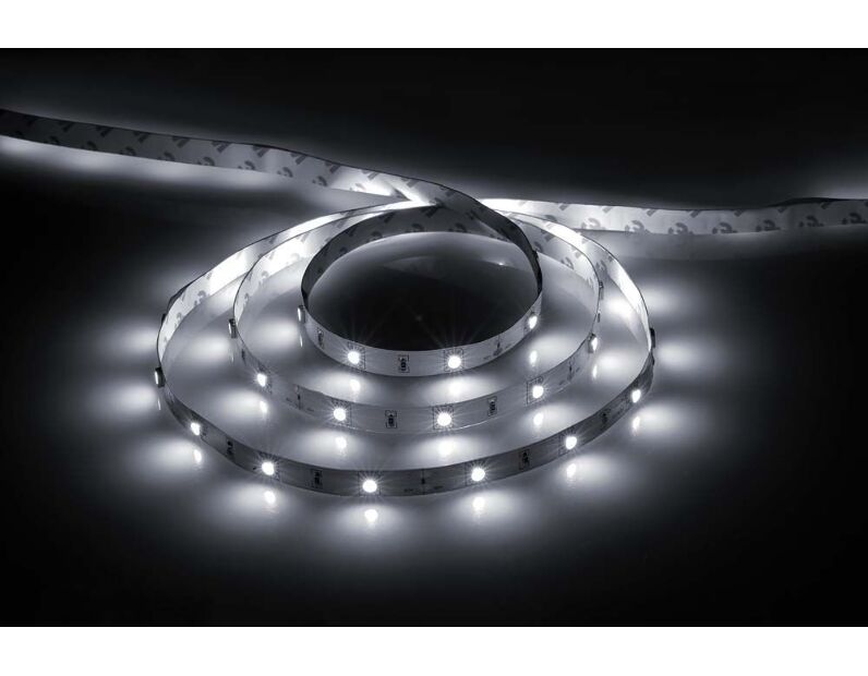 Cветодиодная LED лента Feron LS606, 30SMD(5050)/м 7.2Вт/м  5м IP20 12V 6500K 27641