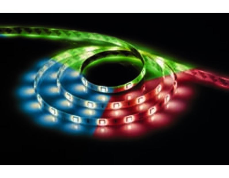 Cветодиодная LED лента Feron LS607, 30SMD(5050)/м 7.2Вт/м  5м IP65 12V RGB 27649