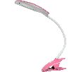 Настольный светодиодный светильник Feron DE1708 5W, розовый 24188