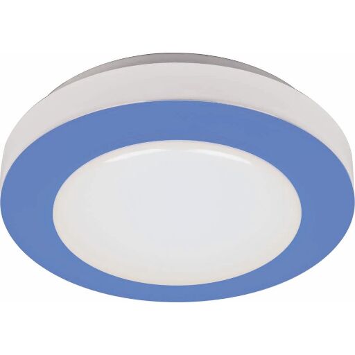 Светодиодный светильник накладной Feron AL539 тарелка 8W 6400K голубой 28673