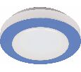 Светодиодный светильник накладной Feron AL539 тарелка 12W 6400K голубой 28674