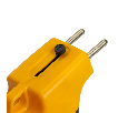 Фонарь аккумуляторный, 15 LED DC (свинцово-кислотная батарея), желтый, TH2295 (TH93C) 12653
