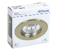 Светильник встраиваемый Feron DL10 потолочный MR16 G5.3 золотистый 15110