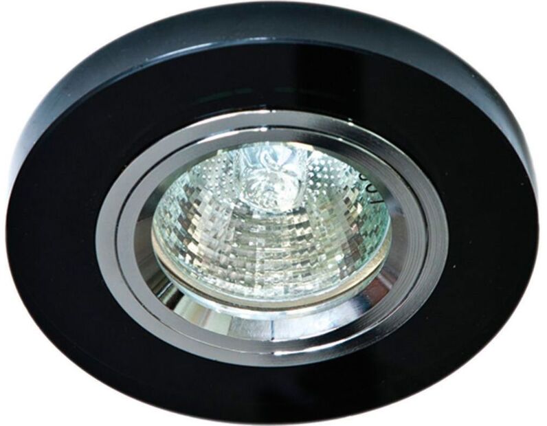 Светильник встраиваемый Feron DL8060-2/8060-2 потолочный MR16 G5.3 черный 19905