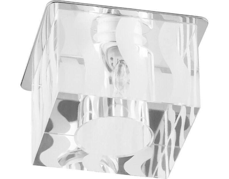 Светильник встраиваемый Feron DL-173 потолочный JCD9 G9 прозрачно-матовый 18877