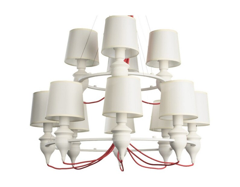 Подвесная люстра Arte Lamp Sergio A3325LM-8-4WH
