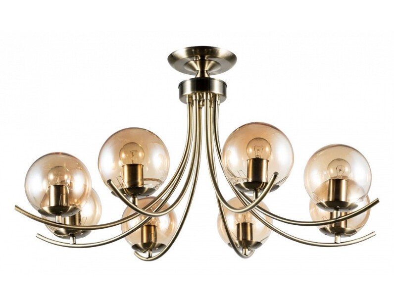 Люстра на штанге Arte Lamp Scarlett A2715PL-8AB