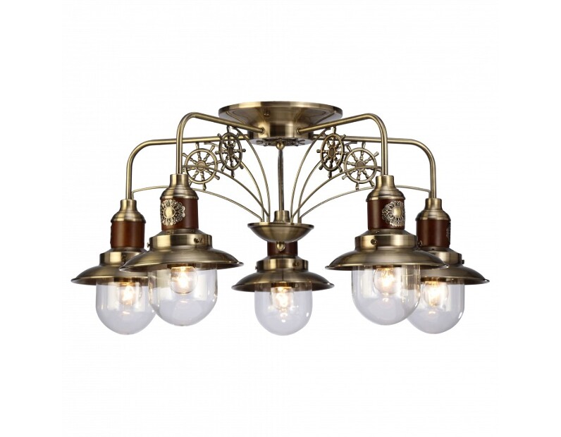 Потолочная люстра Arte Lamp Sailor A4524PL-5AB