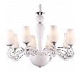 Подвесная люстра Arte Lamp Biancaneve A8110LM-8WH