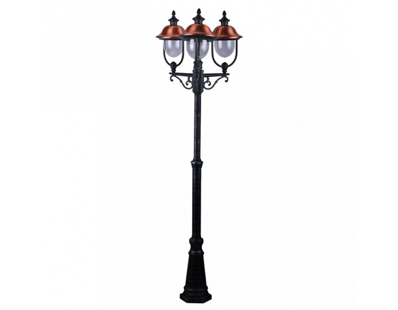 Фонарный столб Arte Lamp Barcelona A1486PA-3BK
