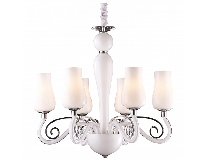 Подвесная люстра Arte Lamp Biancaneve A8110LM-6WH