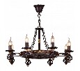 Подвесная люстра Arte Lamp Cartwheel A4550LM-8CK