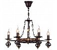 Подвесная люстра Arte Lamp Cartwheel A4550LM-6CK