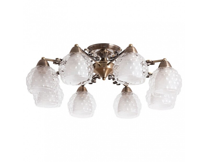 Потолочная люстра Arte Lamp Malina A7695PL-8AB