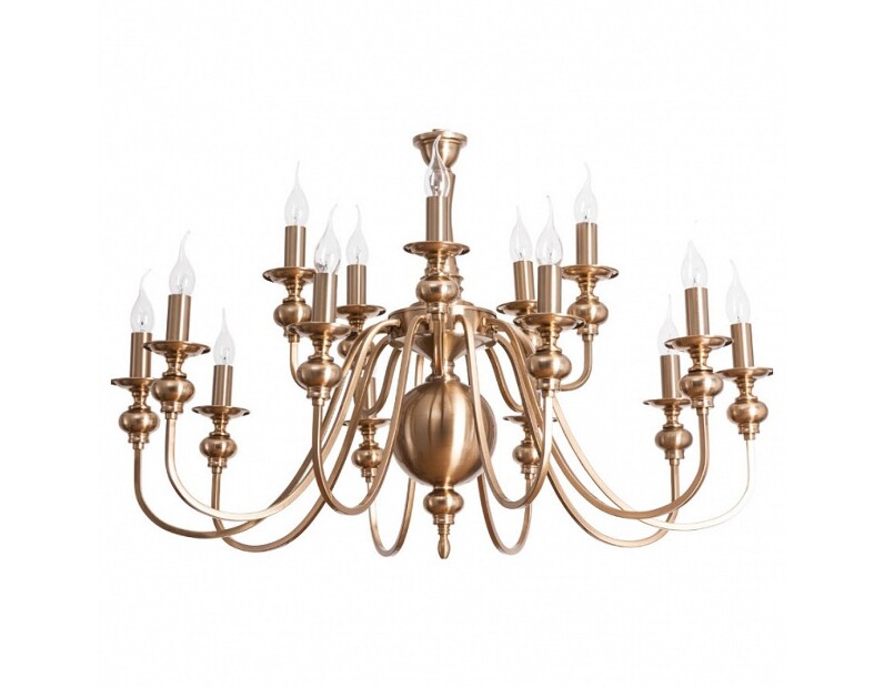 Подвесная люстра Arte Lamp Passoni A6097LM-15PB