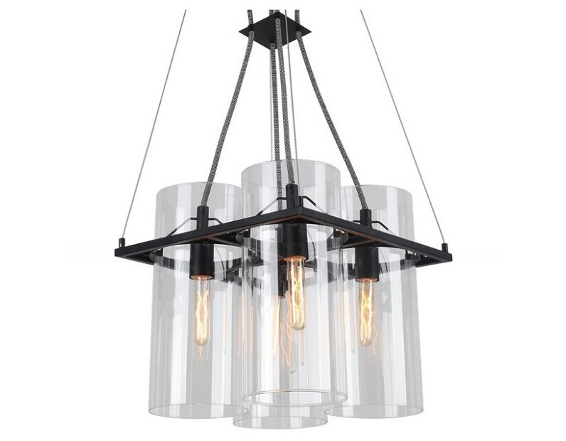 Подвесная люстра Arte Lamp Piatto A8586SP-4BK