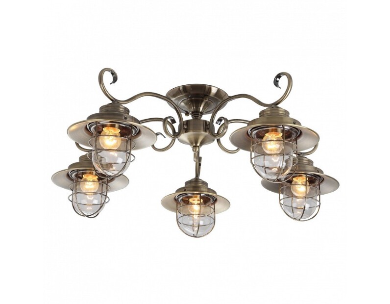 Потолочная люстра Arte Lamp Lanterna A4579PL-5AB