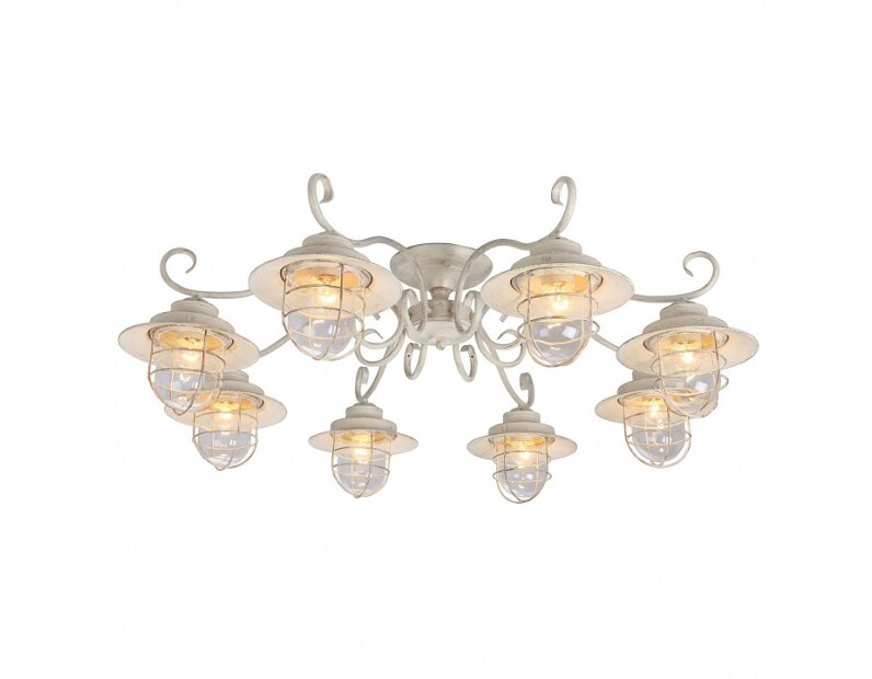 Потолочная люстра Arte Lamp Lanterna A4579PL-8WG