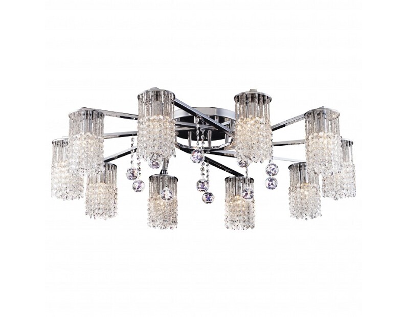 Потолочная люстра Arte Lamp Cascata A3028PL-10CC