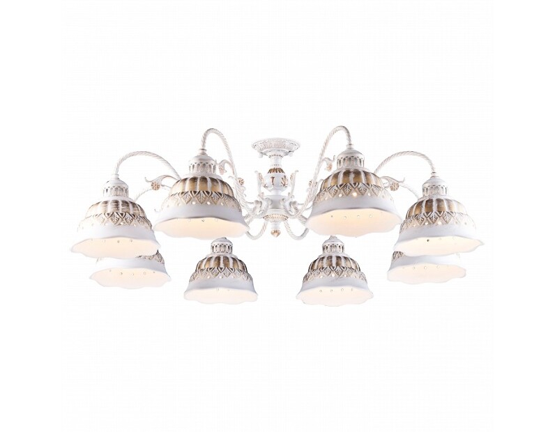 Люстра на штанге Arte Lamp Chiesa A2814PL-8WG