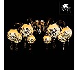 Потолочная люстра Arte Lamp Moroccana A4552PL-8GO