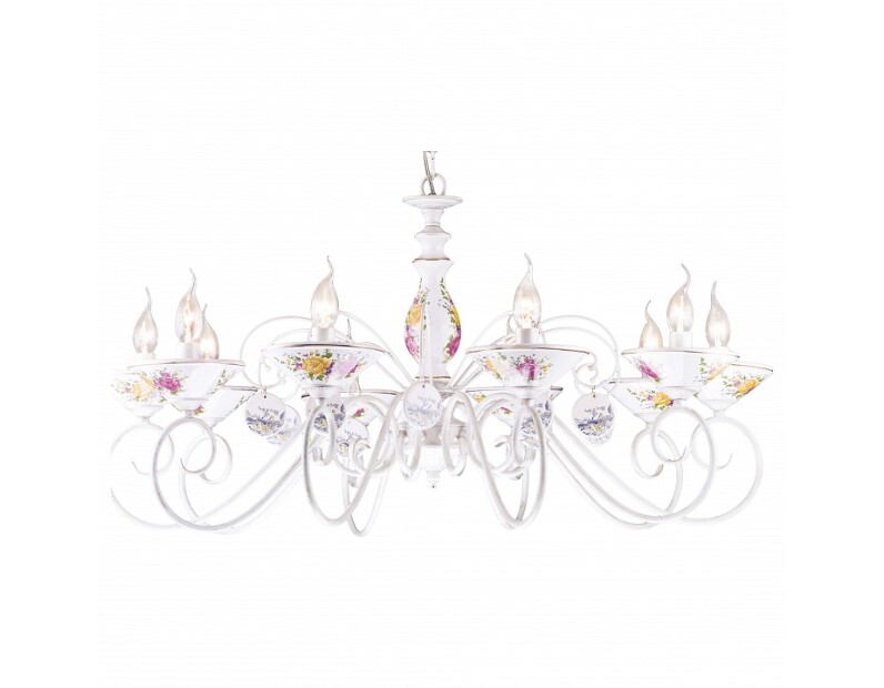 Подвесная люстра Arte Lamp Fiorato A2061LM-10WG