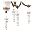 Подвесная люстра Arte Lamp Fortezza A1843LM-6BG
