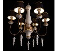 Подвесная люстра Arte Lamp Fortezza A1843LM-6BG