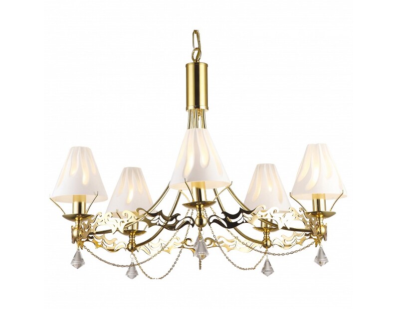 Подвесная люстра Arte Lamp Fuji A1626LM-5GO