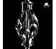 Бра Arte Lamp Zanzibar A8392AP-2SS