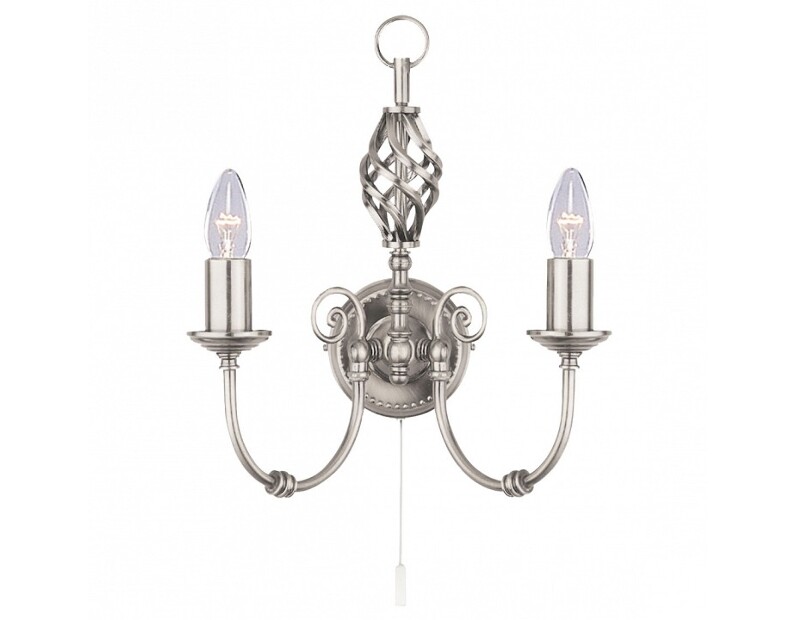Бра Arte Lamp Zanzibar A8392AP-2SS