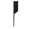 Розетка уличная Feron TM201, 220-230V, 16A, IP44, 70*60*380мм, черный