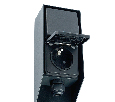 Розетка уличная Feron TM201, 220-230V, 16A, IP44, 70*60*380мм, черный