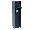Розетка уличная Feron TM200, 220-230V, 16A, IP44, 70*70*300мм, черный