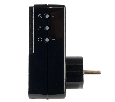 Реле напряжения для розетки регулируемое  STEKKER  VPR-200B, 230В,16A,черный