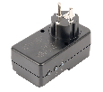Реле напряжения для розетки регулируемое  STEKKER  VPR-200B, 230В,16A,черный