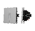 Механизм выключателя двухклавишный проходной LED SWT-NOBE-MKP2-SFPL-L-IS (230V, 10A) (Arlight, -)