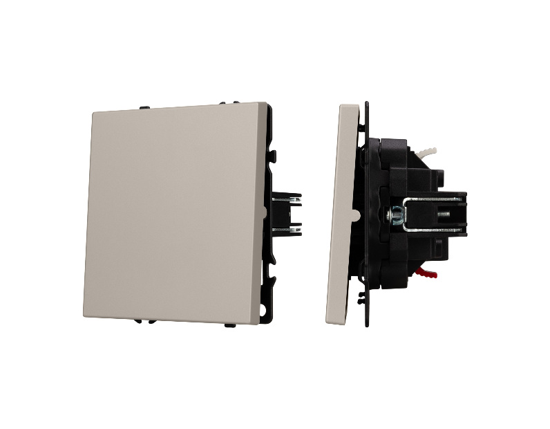 Механизм выключателя одноклавишный проходной SWT-NOBE-MKP1-SFPL-CA (230V, 10A) (Arlight, -)